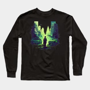 The Last of Us Pedro Pascal Joel inspired design Long Sleeve T-Shirt